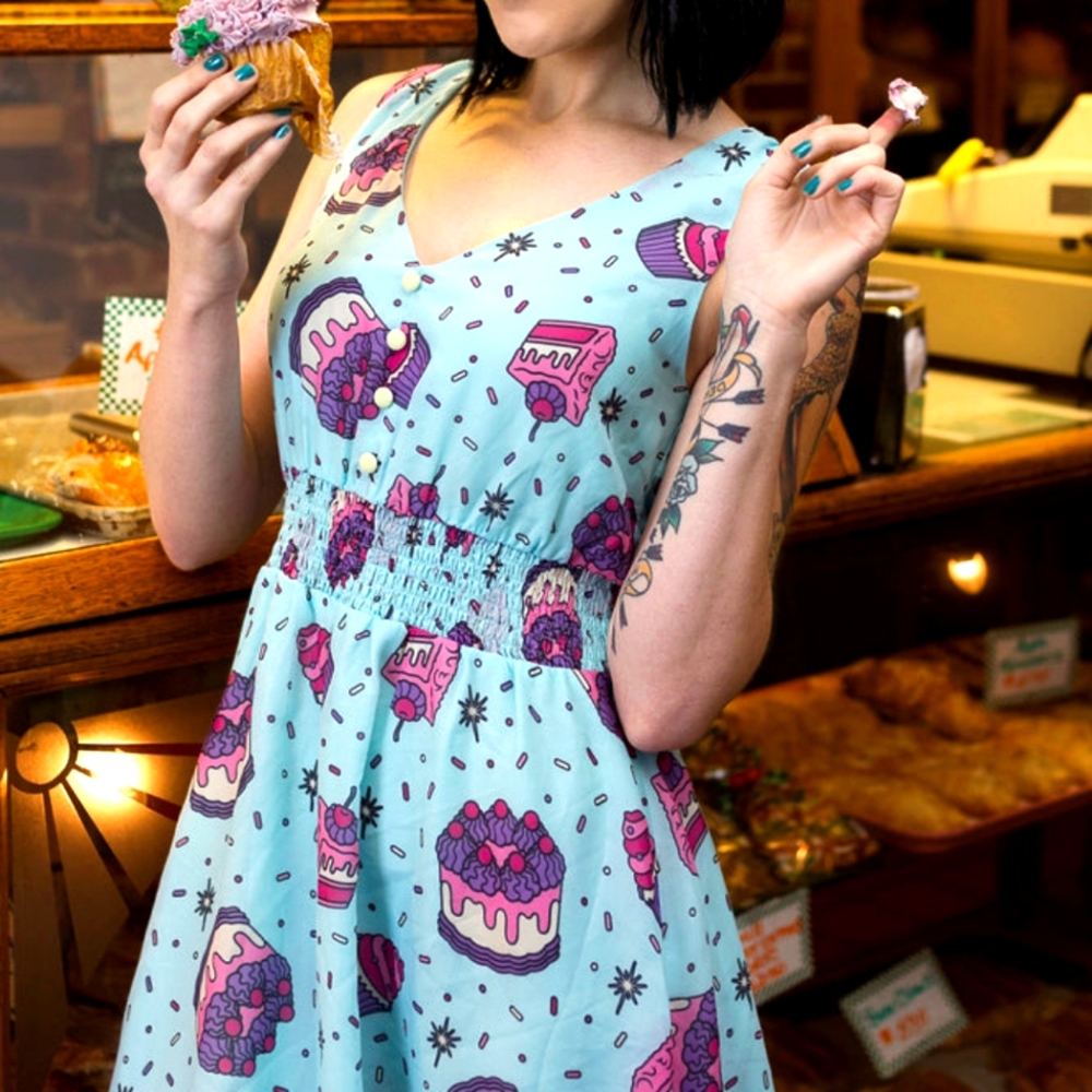 NWT XL Sourpuss Most Cake Dress